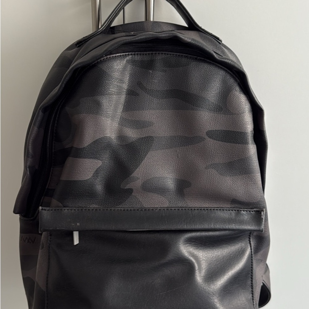 Stylish Black Camouflage Matt & Nat Backpack